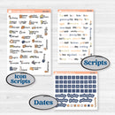 Fun Animal Kit | Weekly Add-On Planner Kit Stickers | Gone With The Wild | KIT-381-B