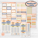 Fun Animal Kit | Weekly Add-On Labels Planner Kit Stickers | Gone With The Wild | KIT-391-C