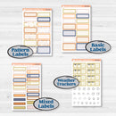 Fun Animal Kit | Hobonichi Cousin Weekly & Daily Planner Kit Stickers | Gone With The Wild | KIT-391-E