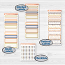 Fun Animal Kit | A5 Compact Vertical Planner Kit Stickers for Erin Condren | Gone With The Wild | KIT-391-G