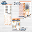 Fun Animal Kit | A5 Daily Duo Planner Kit Stickers | Gone With The Wild | KIT-391-L