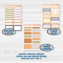 Fun Animal Kit | A5 Plum Daily Planner Kit Stickers | Gone With The Wild | KIT-391-N