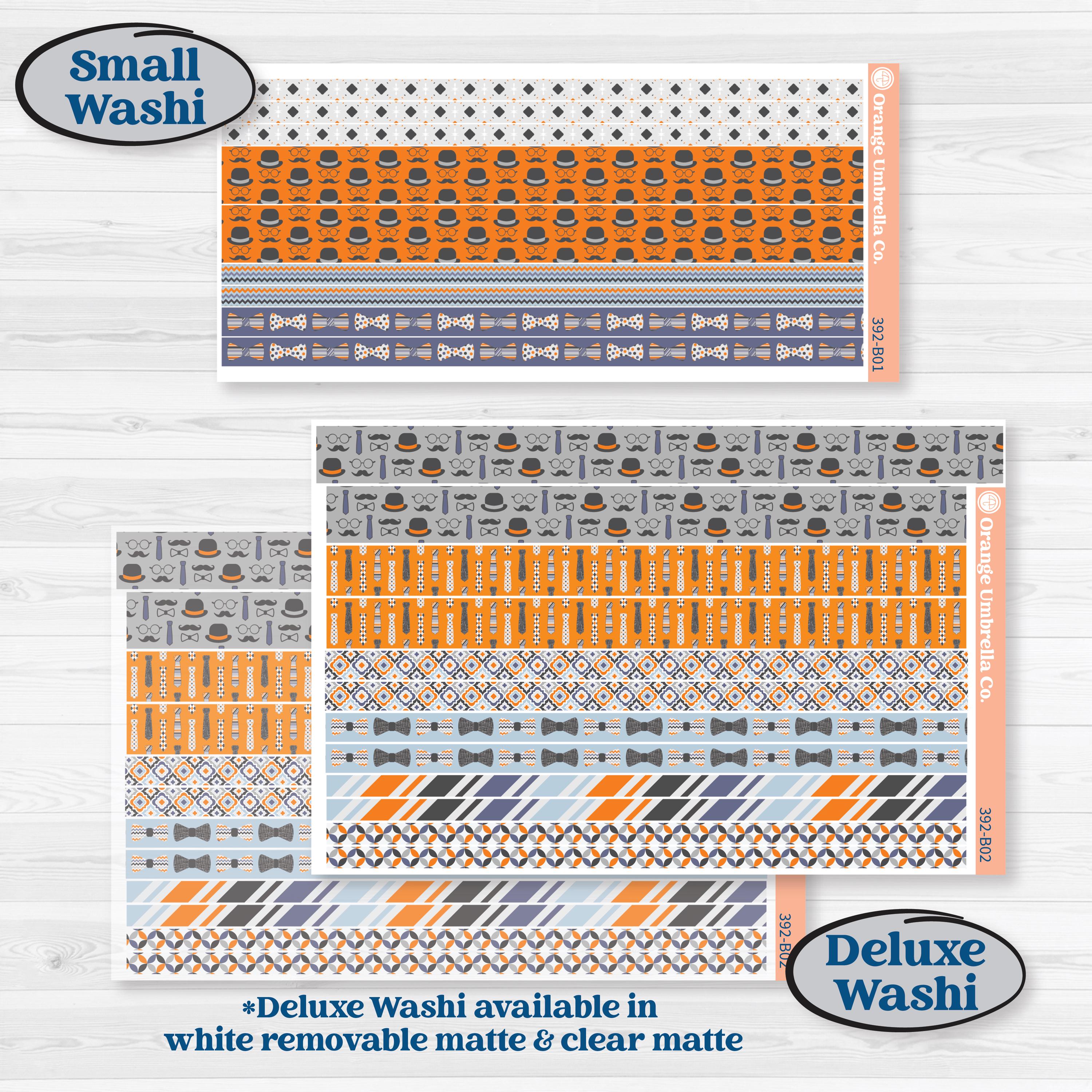 Father’s Day Kit | Weekly Add-On Planner Kit Stickers | Dapper Dad | KIT-392-B