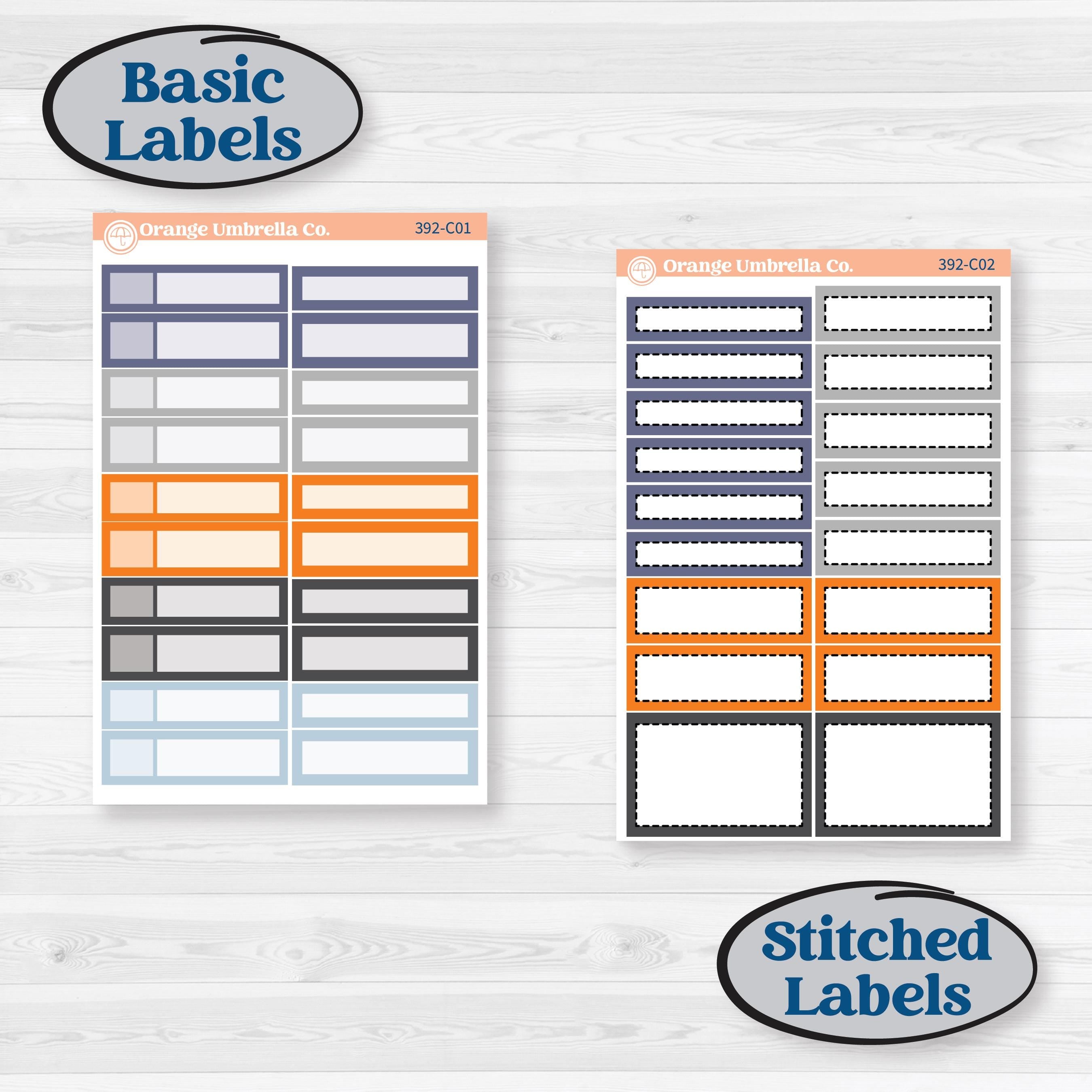 Father’s Day Kit | Weekly Add-On Labels Planner Kit Stickers | Dapper Dad | KIT-392-C