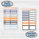 Father’s Day Kit | Weekly Add-On Labels Planner Kit Stickers | Dapper Dad | KIT-392-C