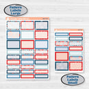Independence Day | 4th Of July Kit | Weekly Add-On Labels Planner Kit Stickers | Freedom | KIT-394-C