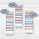 Independence Day | 4th Of July Kit | A5 Daily Duo Planner Kit Stickers | Freedom | KIT-394-L