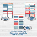 Independence Day | 4th Of July Kit | A5 Plum Daily Planner Kit Stickers | Freedom | KIT-394-N