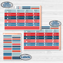 Independence Day | 4th Of July Kit | Laurel Denise Portrait Planner Kit Stickers | Freedom | KIT-394-R