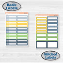 Summer Lemon Kit | Weekly Add-On Labels Planner Kit Stickers | Lemon Me Know | KIT-393-C