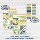 Summer Lemon Kit | Journaling Kit Planner Stickers | Lemon Me Know | KIT-393-D