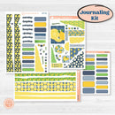 Summer Lemon Kit | Journaling Kit Planner Stickers | Lemon Me Know | KIT-393-D