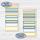 Summer Lemon Kit | 7x9 Compact Vertical Planner Kit Stickers | Lemon Me Know | KIT-393-H