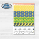 Summer Lemon Kit | A5 Daily Duo Planner Kit Stickers | Lemon Me Know | KIT-393-L