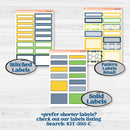 Summer Lemon Kit | A5 Daily Duo Planner Kit Stickers | Lemon Me Know | KIT-393-L