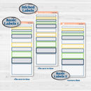 Summer Lemon Kit | 7x9 Erin Condren Daily Duo Planner Kit Stickers | Lemon Me Know | KIT-393-M