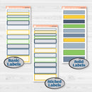 Summer Lemon Kit | 7x9 Plum Daily Planner Kit Stickers | Lemon Me Know | KIT-393-P