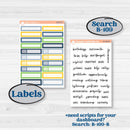 Summer Lemon Kit | 7x9 Plum Monthly & Dashboard Planner Kit Stickers | Lemon Me Know | KIT-393-T