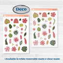 Tropical Summer Kit | Weekly Sticker Kit for Vertical Planners like Erin Condren | Borneo | KIT-395-A