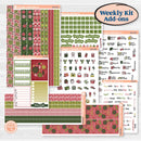 Tropical Summer Kit | Weekly Add-On Planner Kit Stickers | Borneo | KIT-395-B