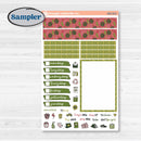 Tropical Summer Kit | A5 Compact Vertical Planner Kit Stickers for Erin Condren | Borneo | KIT-395-G