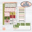 Tropical Summer Kit | Plum Vertical Priorities 7x9 Planner Kit Stickers | Borneo | KIT-395-J