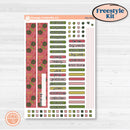 Tropical Summer Kit | Freestyle Kit Any Planner Kit Stickers | Borneo | KIT-395-K