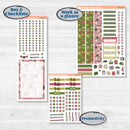 Tropical Summer Kit | A5 Daily Duo Planner Kit Stickers | Borneo | KIT-395-L