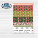 Tropical Summer Kit | A5 Daily Duo Planner Kit Stickers | Borneo | KIT-395-L