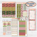 Tropical Summer Kit | A5 Daily Duo Planner Kit Stickers | Borneo | KIT-395-L