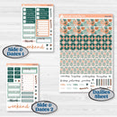 Floral Tropical Summer Kit | Hobonichi Cousin Weekly & Daily Planner Kit Stickers | Hawaii | KIT-396-E