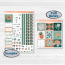 Floral Tropical Summer Kit | Hobonichi Cousin Weekly & Daily Planner Kit Stickers | Hawaii | KIT-396-E