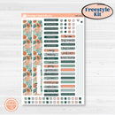 Floral Tropical Summer Kit | Freestyle Kit Any Planner Kit Stickers | Hawaii | KIT-396-K