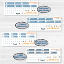 Cow Farm Kit | Weekly Sticker Kit for Vertical Planners like Erin Condren | Legen-dairy | KIT-397-A
