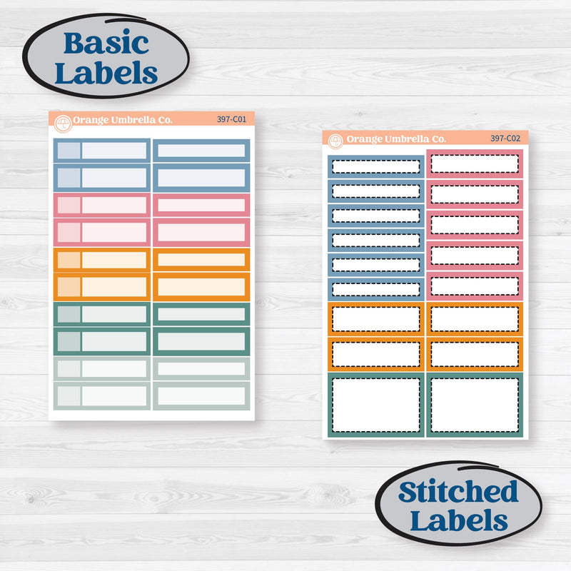 Cow Farm Kit | Weekly Add-On Labels Planner Kit Stickers | Legen-dairy | KIT-397-C