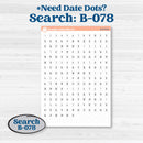 Cow Farm Kit | Hobonichi Weeks Weekly Planner Kit Stickers | Legen-dairy | KIT-397-F