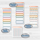 Cow Farm Kit | A5 Compact Vertical Planner Kit Stickers for Erin Condren | Legen-dairy | KIT-397-G
