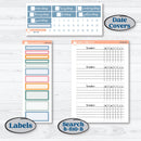 Cow Farm Kit | Plum Vertical Priorities 7x9 Planner Kit Stickers | Legen-dairy | KIT-397-J