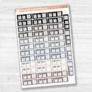 2025 Kit Weather Trackers Planner Sticker | F17 | L-524