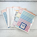 Basics Mis-Fit Grab Bag, Deviant Planner Stickers [Orders of more than 1 pack may receive duplicates]