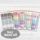 2025 Kit Weather Trackers Planner Sticker | F17 | L-524