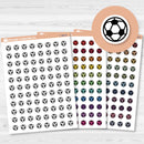 Hand Doodled Soccer Icon Planner Stickers | I-488