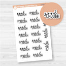 Good Enough | Hand lettered Snarky Spazz Quotes Planner Stickers | D-361-B