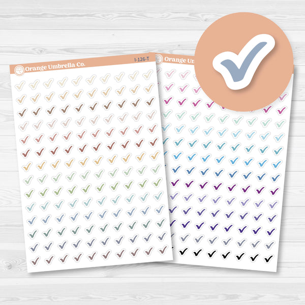 Checkmark Icon Planner Stickers | I-126