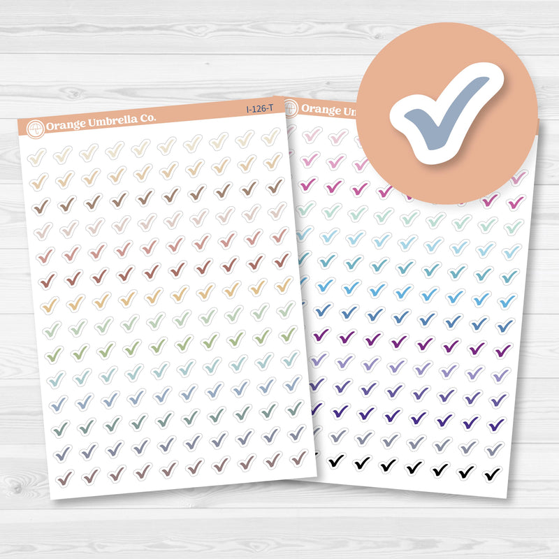 Checkmark Icon Planner Stickers | I-126