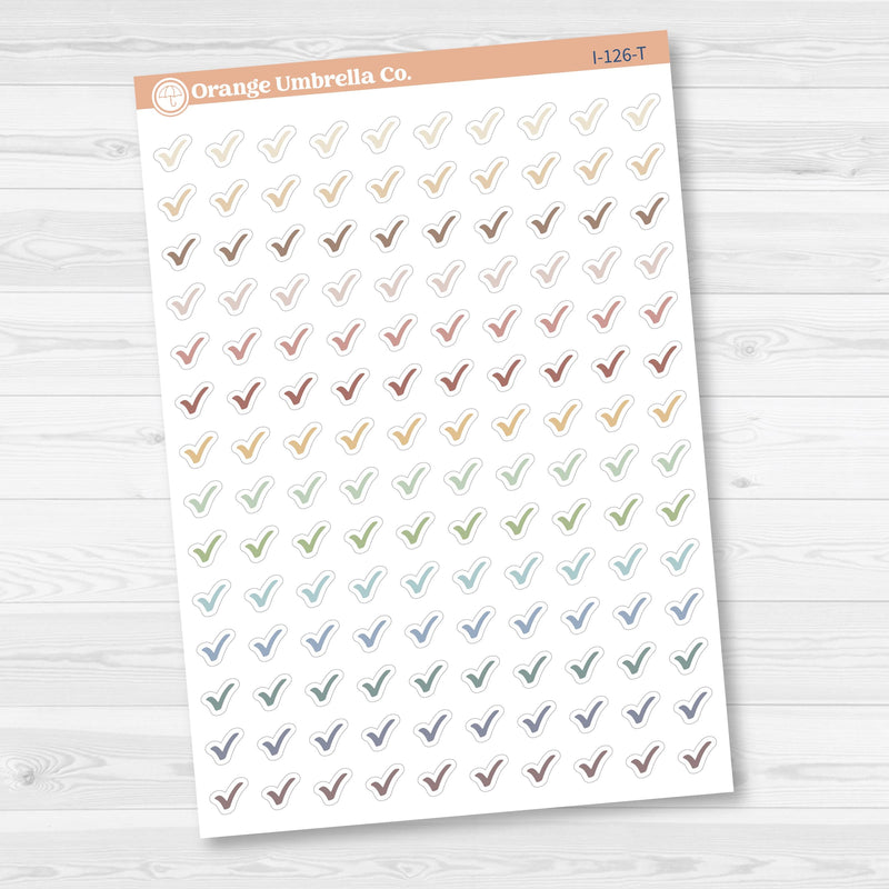 Checkmark Icon Planner Stickers | I-126