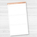 Weekly Dashboard Box Fillers for Erin Condren Planner Stickers | F17 | B-223