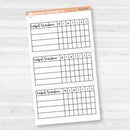 Weekly Dashboard Box Fillers for Erin Condren Planner Stickers | F17 | B-223