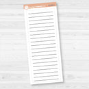 A5 EC Monthly | Right Side Priorities Sticker Covers Planner Stickers | B-226