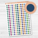 Circle Dot - 6mm Planner Stickers | For Erin Condren | 2025-2026 Colors | EC-179